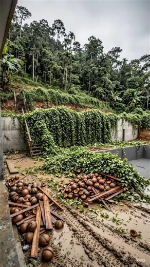 From Abandoned Jungle to Luxury Infinity Pool Paradise Cinematic InfinityPoolTransformationTimelapse