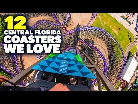 Our 12 Favorite Roller Coasters in Central Florida!