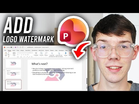 How To Add Logo Watermark In PowerPoint On All Slides - Step By Step