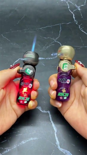 Unique Fidget Spinner Pocket Lighter with LED Lighting – Spin, Light & Relax!🔥💡