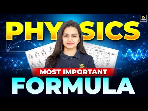 Physics Important Formulas #1 | B.Sc Nursing Entrance Exam Preparation 2026