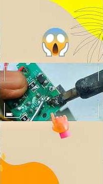 how to make repairing torch 🔦 #electronics