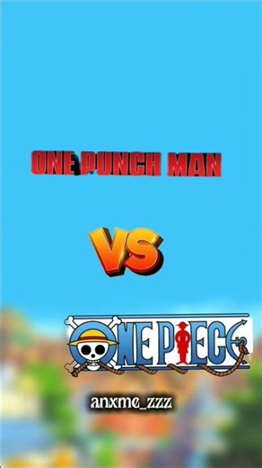 One Punch Man VS One Piece 😱 #anime #edit #shorts