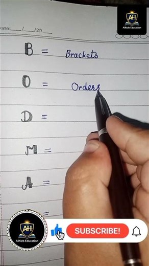 No one knows this till date BODMAS Rule Trick | Order of Operations Easy Method #foryou #foryoupage