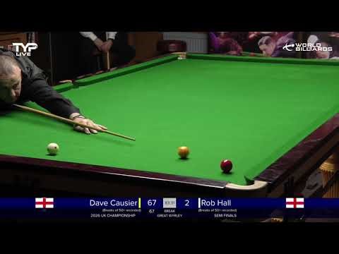 Dave Causier v Rob Hall | Semi Final | 2026 UK Championship | Landywood Snooker Club