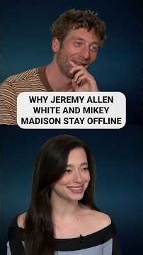 Why Jeremy Allen White and Mikey Madison Avoid Social Media | 'The Social Reckoning' Interview