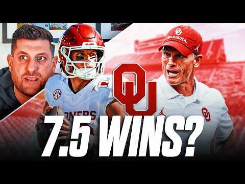 Oklahoma Sooners 2026 WIN TOTAL: Is 7.5 WAY TOO LOW?