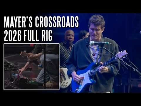 John Mayer's Crossroads 2026 Rig - The Pedalboard, Dumble, and Limited Edition Silver Sky