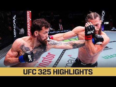 Mauricio Ruffy Knocks Out Rafael Fiziev 👊 | UFC 325