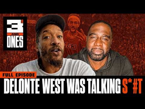 BEASLEY VS DELONTE WEST IS REAL, PAT BEV WENT TOO FAR ON NAS CORE | 3'S AND ONES