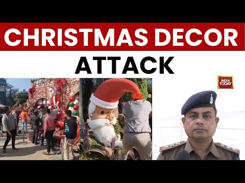 Raipur: Christmas Decorations Vandalised at Magneto Mall | Police Begin Investigation | India Today