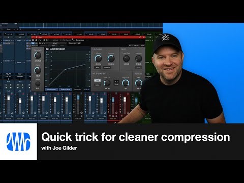 Quick Trick for Cleaner Audio Compression | PreSonus