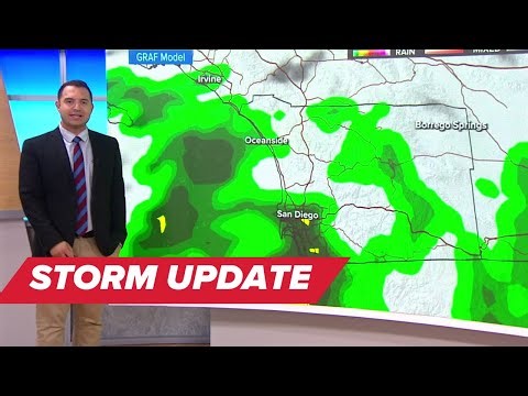 6 straight days of rain, here's what's next | San Diego Storm Update