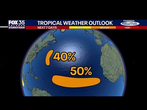 National Hurricane Center tracking 2 potential tropical depressions in Atlantic