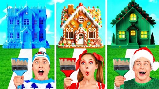 Домики Одного Цвета Челлендж # Смешные Cитуации от Fun Teen
