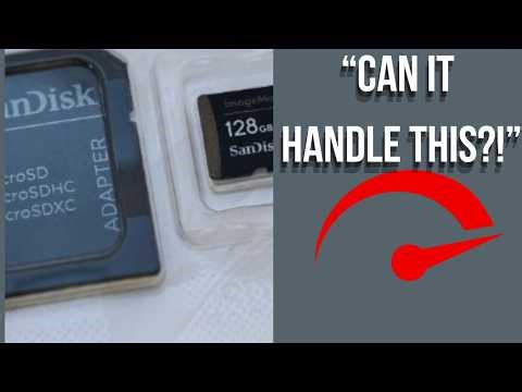 I Bought a 128GB SD Card… Then Tried Moving 96GB of Files