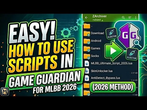 Game Guardian Mlbb 2026 New Update🔥/how to execute Script in GG//