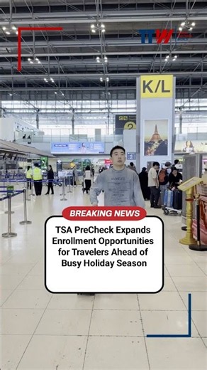 ✈️ TSA PreCheck Expands Enrollment Locations! 🇺🇸 Holiday Travelers Need to Know This!