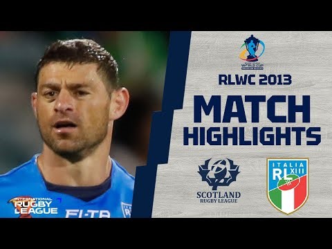 Scotland v Italy | 2013 Rugby League World Cup | Match Highlights