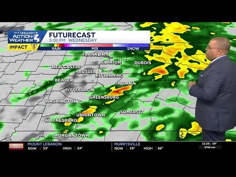 April 29 Forecast: Rain and storms on our Impact Day in Western PA