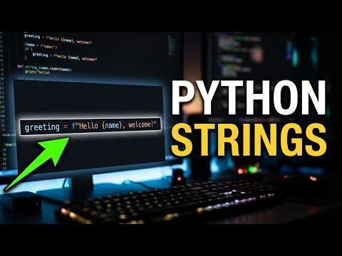 String Intro In Python | Python Series