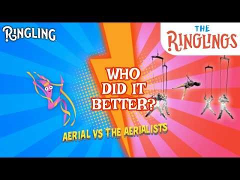 Aerial VS The Aerialists - Who did it better? | The Ringling Circus