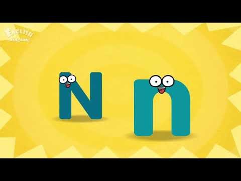 26 個英文字母啟蒙兒歌 ——Nn之歌 ｜早教启蒙｜睡前童谣｜寶寶早教｜卡通动画
