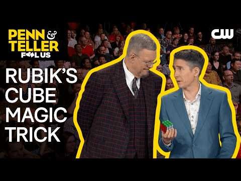 Magician Francis Menotti Performs Rubik's Cube Magic Trick | Penn & Teller: Fool Us | The CW