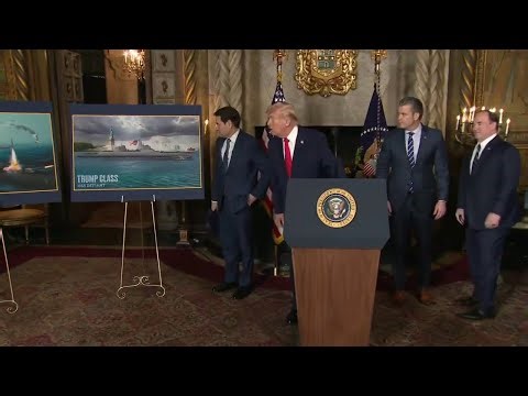 President Trump announces new battleship class for U.S. Navy [full]