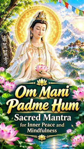 Om Mani Padme Hum – Sacred Mantra for Inner Peace and Mindfulness #nhacthien #ommanipadmehum