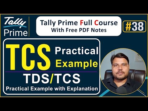 Tally Prime | TCS Tax Explained in Tally Prime | Step by Step Practical Entry in Hindi | UPCISS