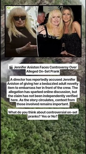 🎬 Jennifer Aniston Faces Controversy Over Alleged On-Set Prank