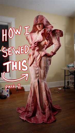 Part 2 #art #sewing #drag | Sewing