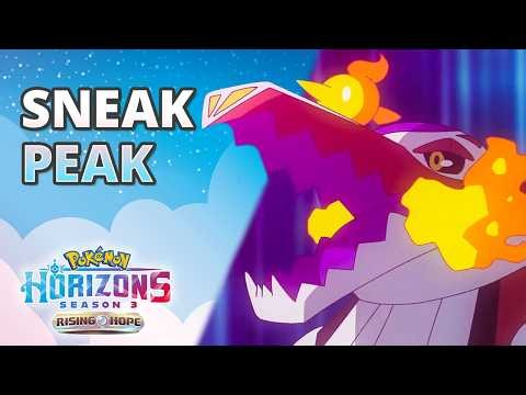 Cheer with a Song! 🎶 | Pokémon Horizons: Season 3—Rising Hope Part 4 | Official Clip