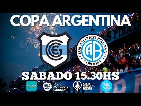🔴 GIMNASIA J VS BELGRANO EN VIVO ⚽ | 16vos de Final | COPA ARGENTINA | JUEGA EL CHINO ZELARAYAN
