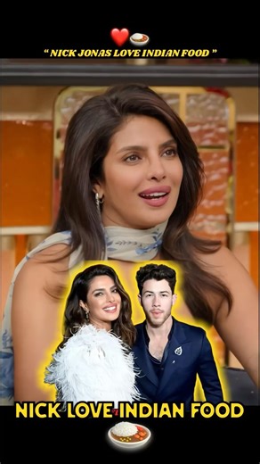Nick Jonas Love Indian Foods❤️🔥#shorts #kapilsharma #priyankachopra #nickjonas #indianfood #viral
