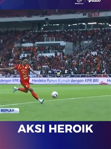 Offside memang terjadi, namun respons cepat dan sapuan Rizky Ridho di situasi genting tetap menunjukkan kualitasnya sebagai defender solid 👏