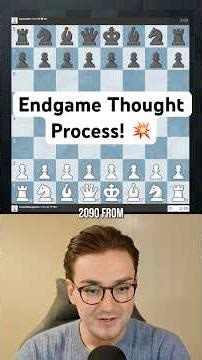 Endgame Thought Process
