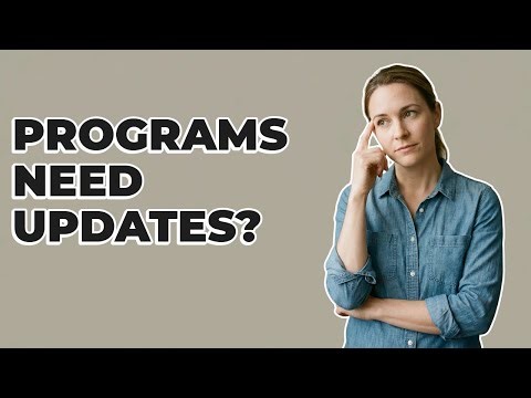 How Can I Check If My Programs Need An Update?