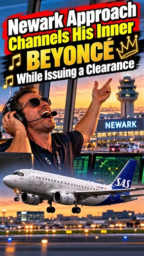 Newark Approach Channels His Inner BEYONCÉ While Issuing a Clearance 😂🎤✈️