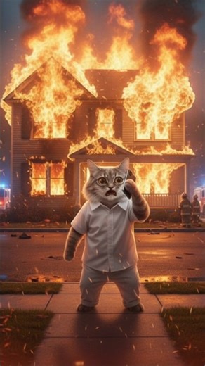 Save The Cat #animation #entertainment #cat #viral #videos