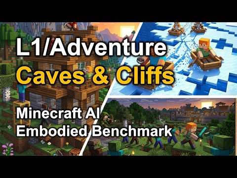 Minecraft AI Embodied Benchmark: Caves & Cliffs with Minecraft AI-Python (version 202605)