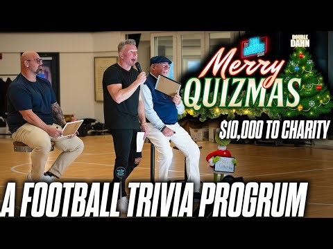 Pat McAfee's Merry Quizmas: A Football Trivia Progrum