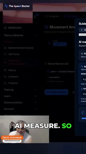 AI Measures Sprint Speed! See Your MPH!