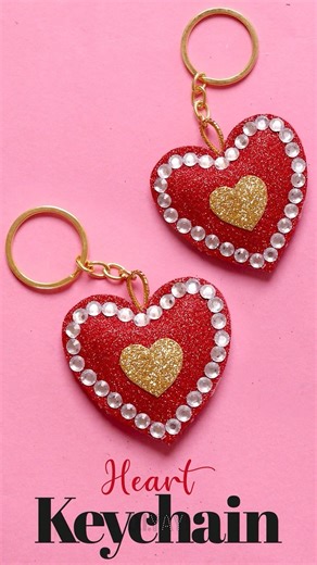 DIY Gift Keychain Ideas ❤️ #foamsheetcraft #giftideas #keychain