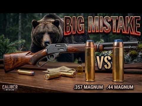 .357 vs .44 Magnum: The Lever Gun Mistake Everyone Makes (STOP Doing This)