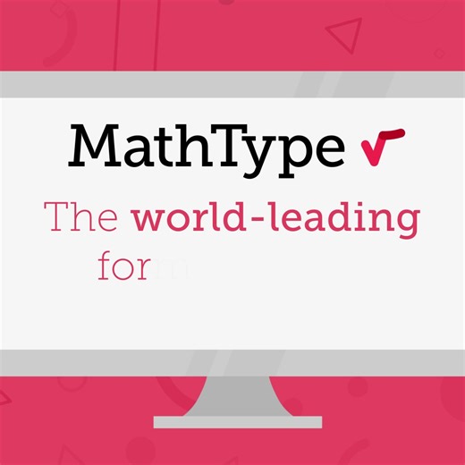Keep using MathType! 👉Special discount for you here | MathType