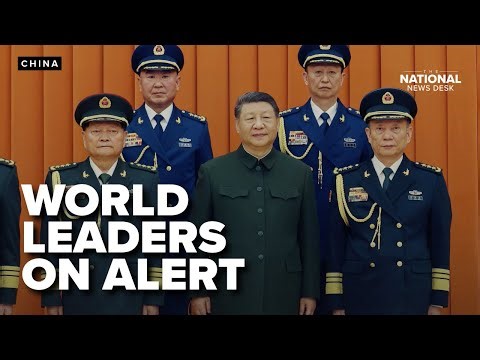 China stages military drills around Taiwan