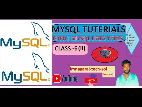 mysql datatype ppt class 6(ii) #education #mysqltutorials #databaseconcepts