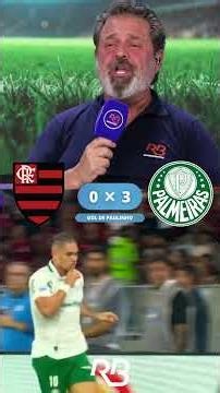 GOL DO PALMEIRAS! GOL DE PAULINHO! Flamengo 0 X 3 Palmeiras